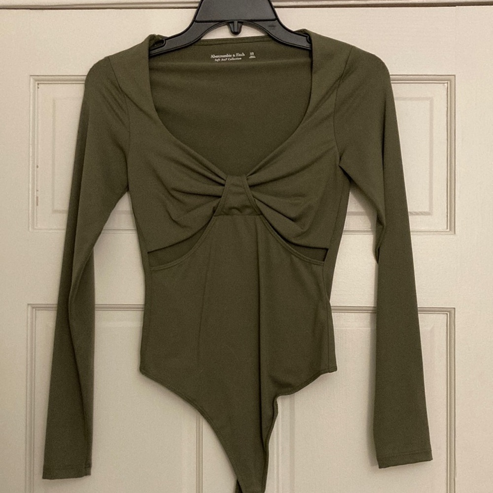 Olive Green Abercrombie Body Suit